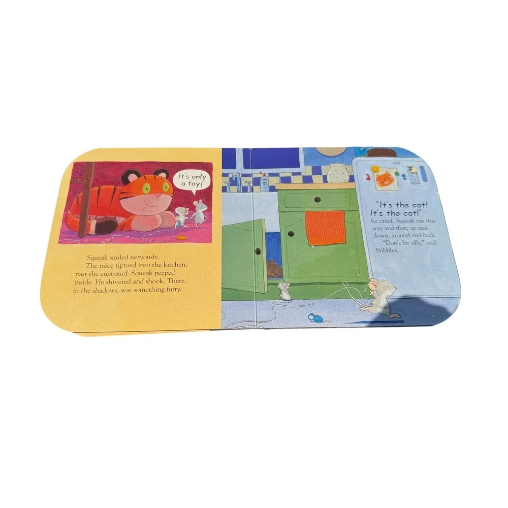 Scaredy Mouse Alan MacDonald Illustrated Tim Warnes Board Book Tiger Tales 2007‎